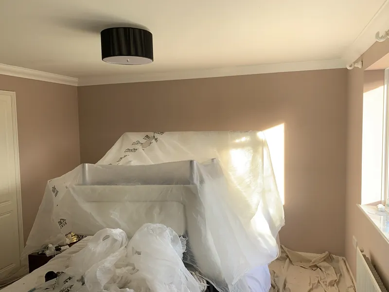 The window wall — after