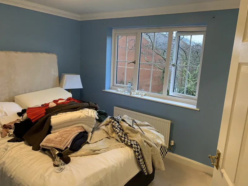 The window wall — before