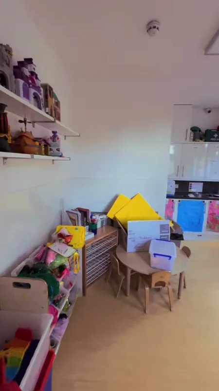 One of the smaller rooms