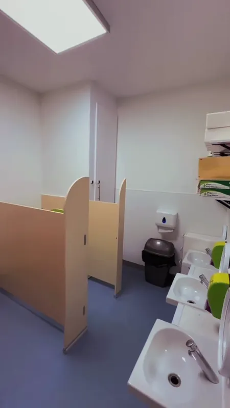 The children's toilets