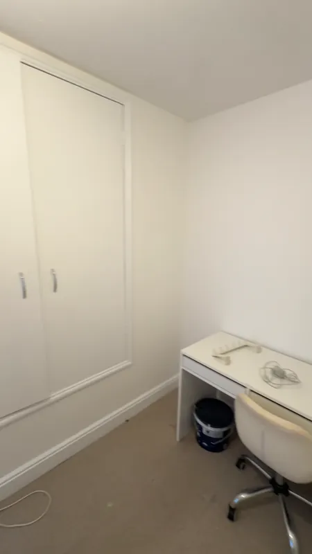 The finished room
