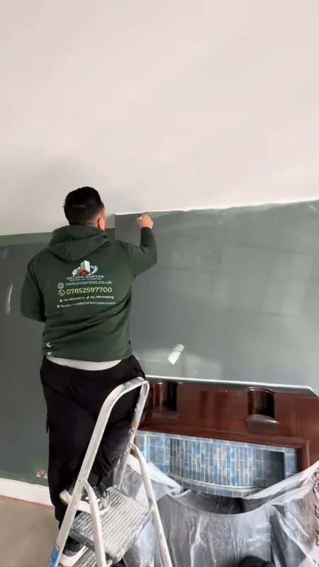 Painting the living room walls