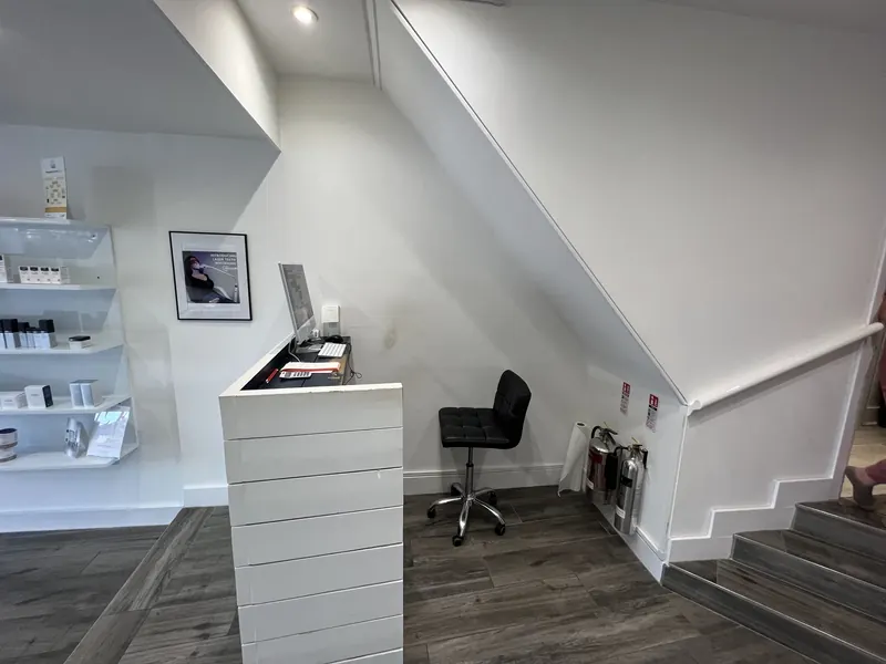 Reception and staircase