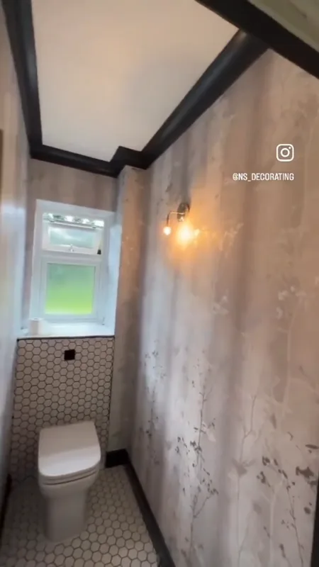 Looking towards the window
