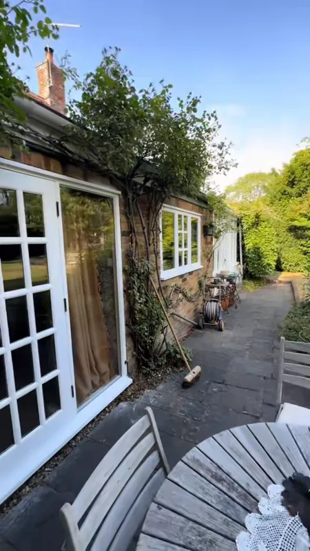 French doors repainted white in Croxley Green