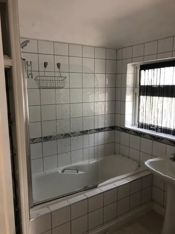 Bathroom before