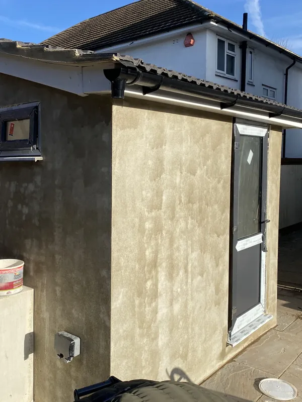 Shed being rendered