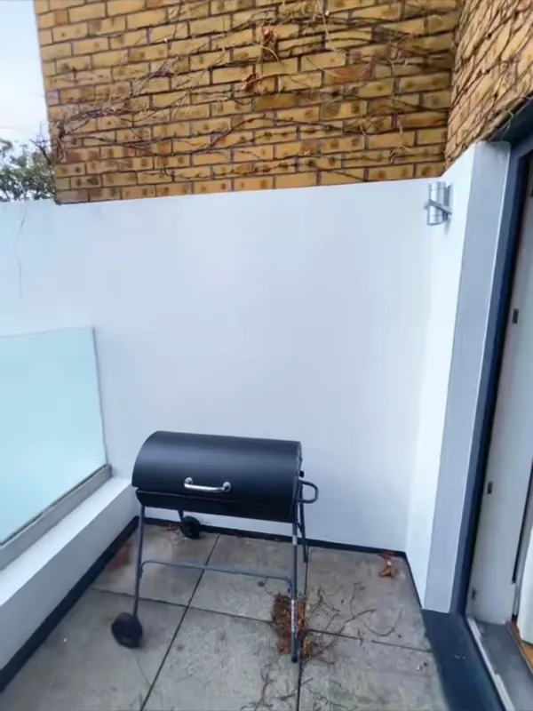 A corner of the terrace — after