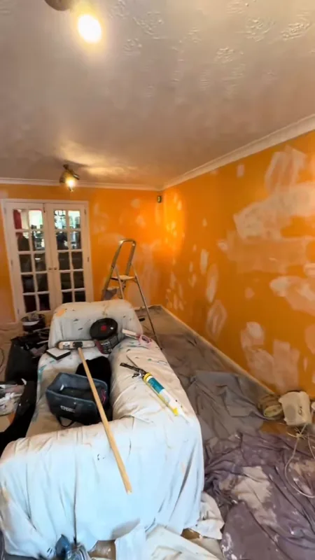 The new colour going on