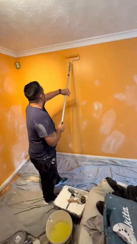 Painting the walls