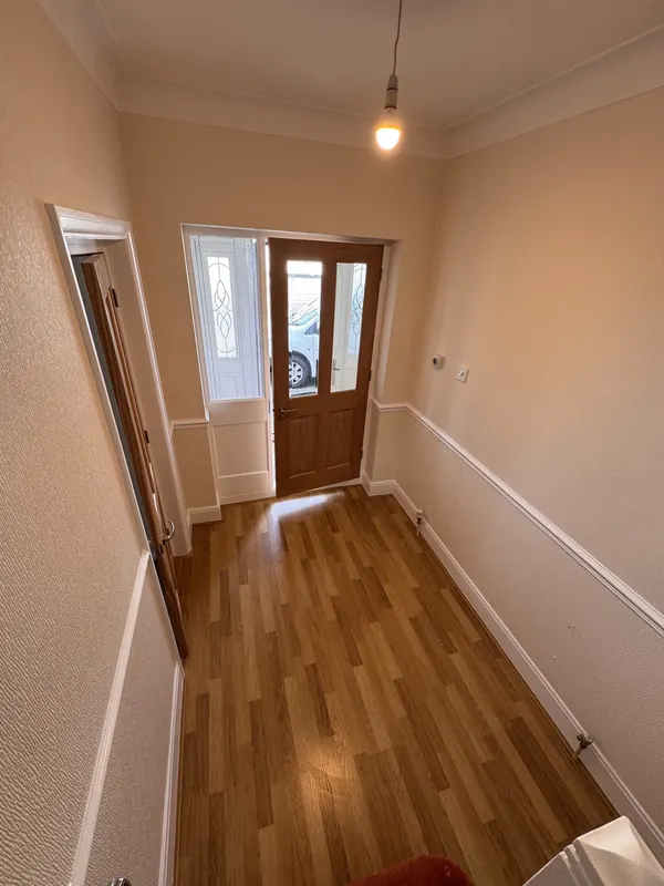 Hallway towards the front door