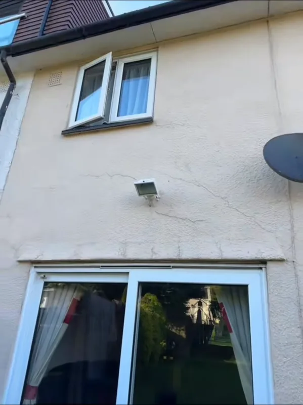 Cracks in the walls before we started