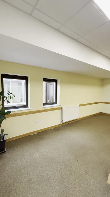 The meeting room upstairs