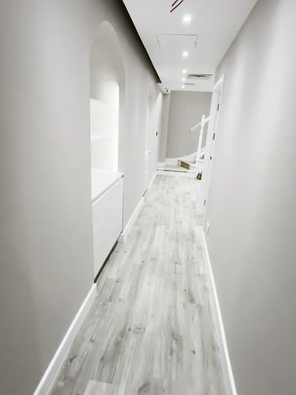 Corridor towards the staircase