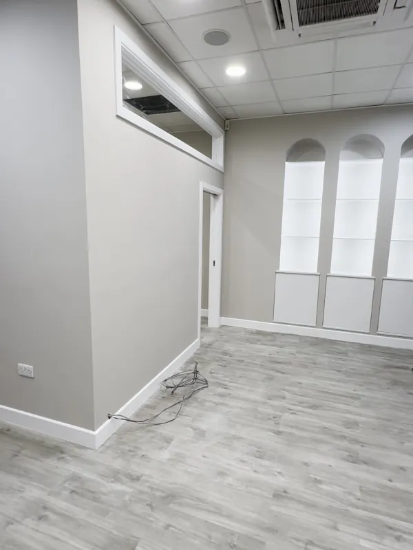 Reception area