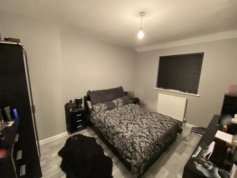 Finished bedroom